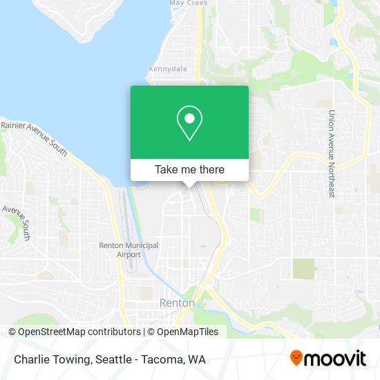Mapa de Charlie Towing