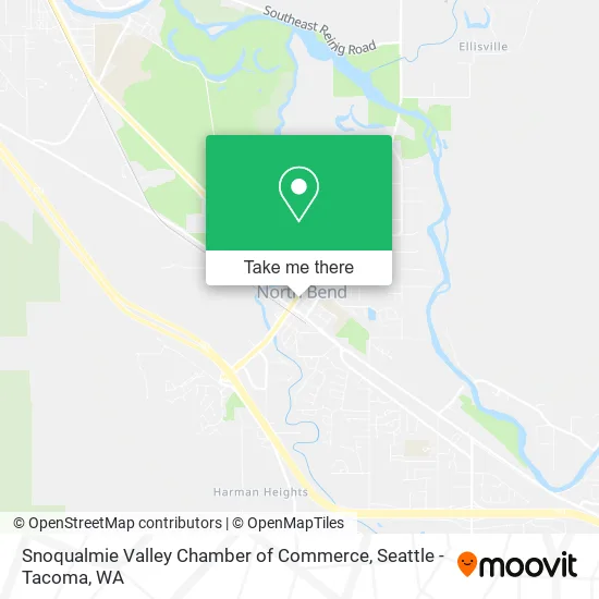 Snoqualmie Valley Chamber of Commerce map