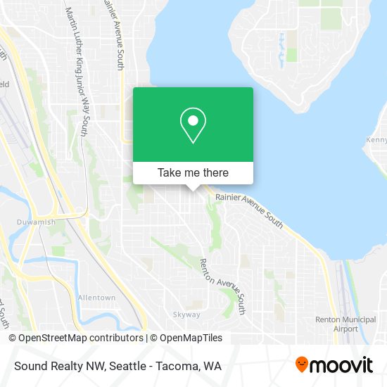 Mapa de Sound Realty NW