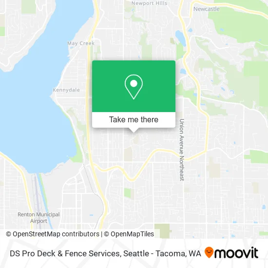 Mapa de DS Pro Deck & Fence Services