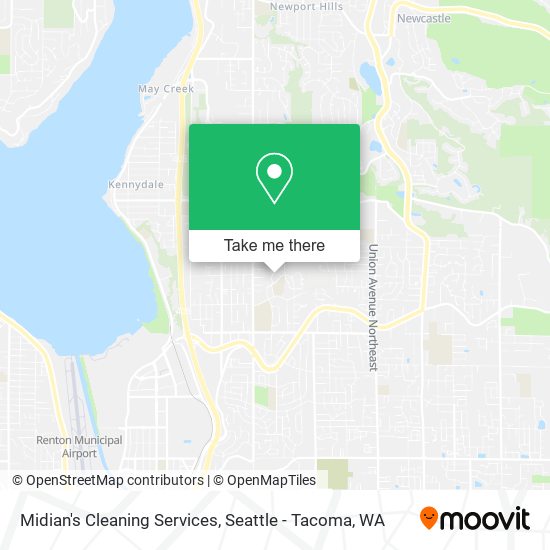 Midian's Cleaning Services map