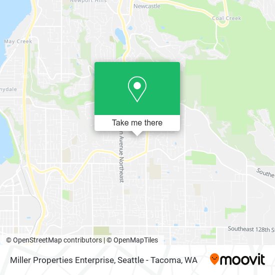 Miller Properties Enterprise map