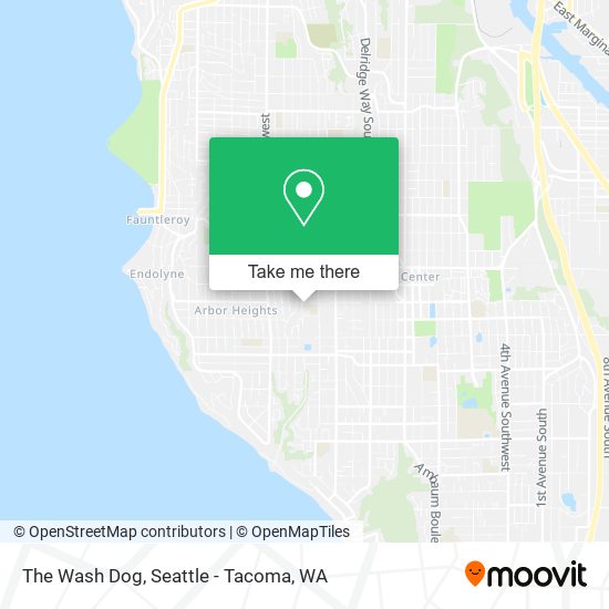 The Wash Dog map