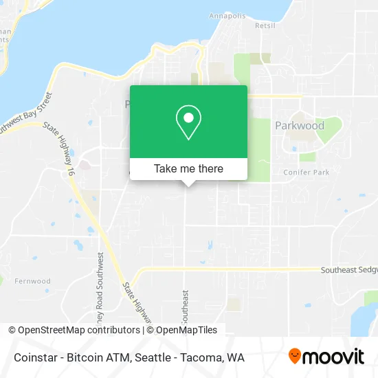 Coinstar - Bitcoin ATM map
