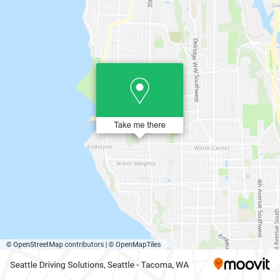 Seattle Driving Solutions map