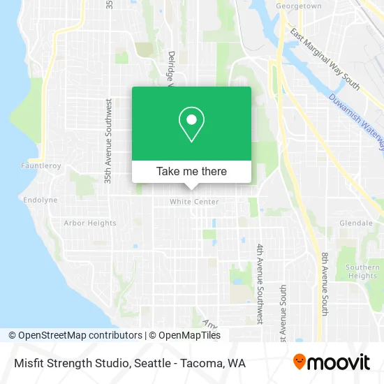 Misfit Strength Studio map