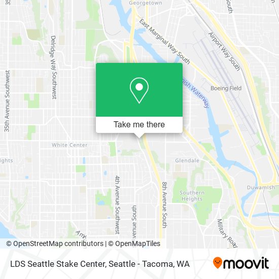 Mapa de LDS Seattle Stake Center