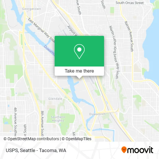 USPS map