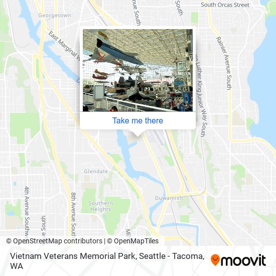 Mapa de Vietnam Veterans Memorial Park