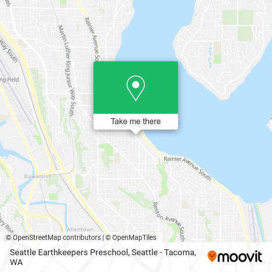 Seattle Earthkeepers Preschool map