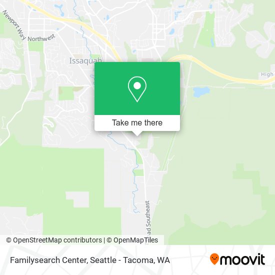 Familysearch Center map