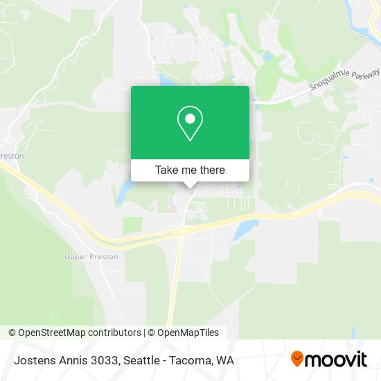 Jostens Annis 3033 map