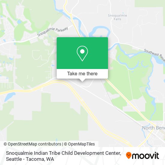 Mapa de Snoqualmie Indian Tribe Child Development Center