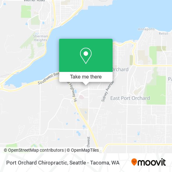 Mapa de Port Orchard Chiropractic