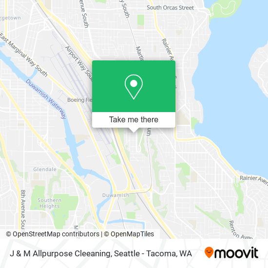 Mapa de J & M Allpurpose Cleeaning