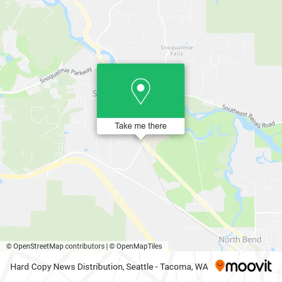 Hard Copy News Distribution map