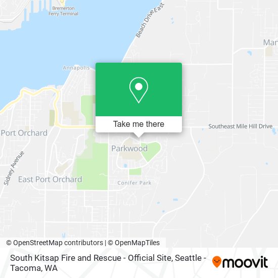 South Kitsap Fire and Rescue - Official Site map