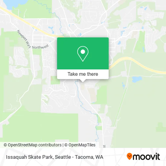 Mapa de Issaquah Skate Park