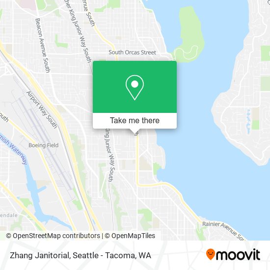 Mapa de Zhang Janitorial