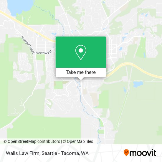 Walls Law Firm map