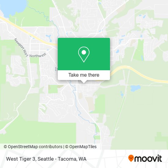 West Tiger 3 map