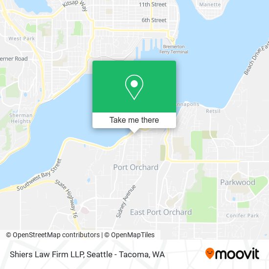 Shiers Law Firm LLP map