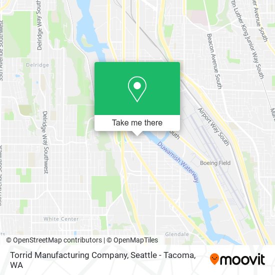 Mapa de Torrid Manufacturing Company