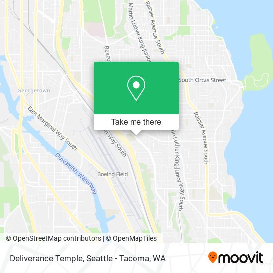 Deliverance Temple map