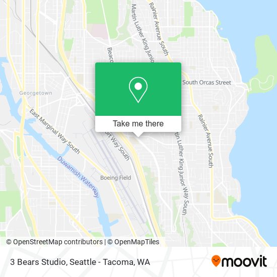 3 Bears Studio map
