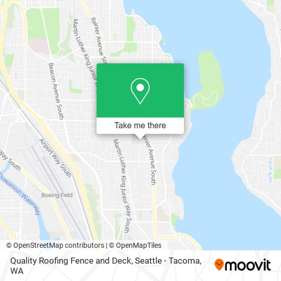 Mapa de Quality Roofing Fence and Deck