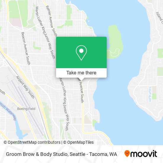 Groom Brow & Body Studio map