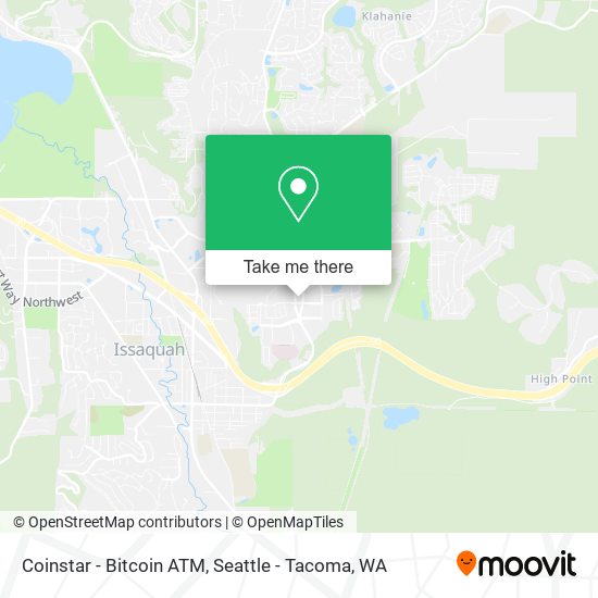 Mapa de Coinstar - Bitcoin ATM