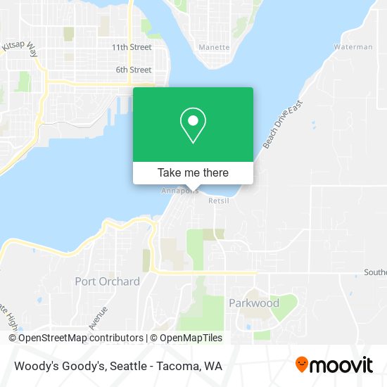 Mapa de Woody's Goody's