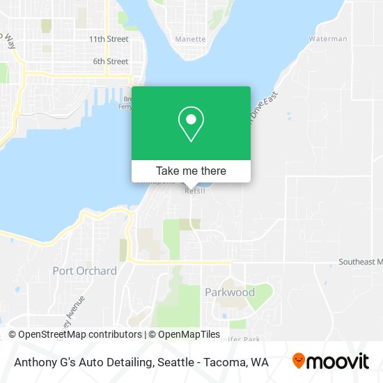 Anthony G's Auto Detailing map