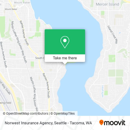 Mapa de Norwest Insurance Agency