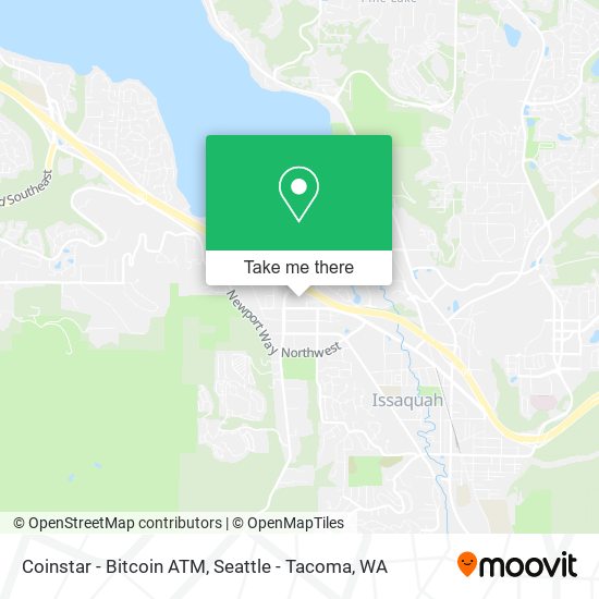 Mapa de Coinstar - Bitcoin ATM