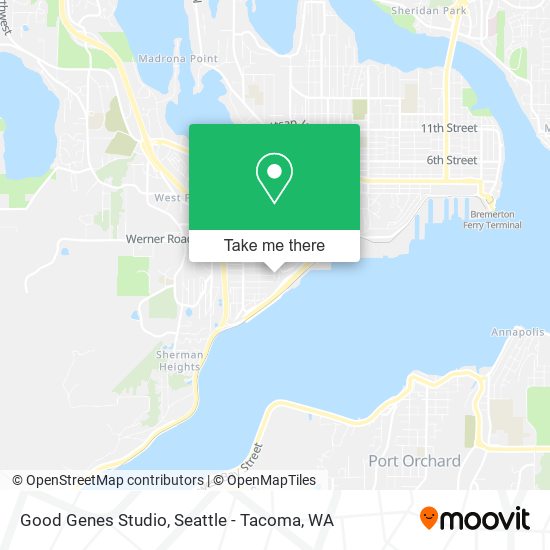 Mapa de Good Genes Studio
