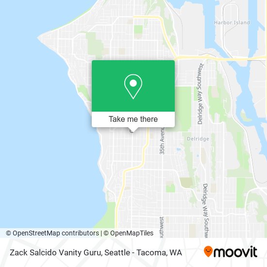 Zack Salcido Vanity Guru map