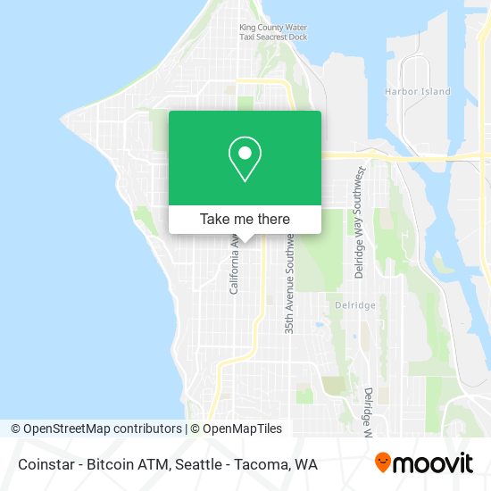 Mapa de Coinstar - Bitcoin ATM
