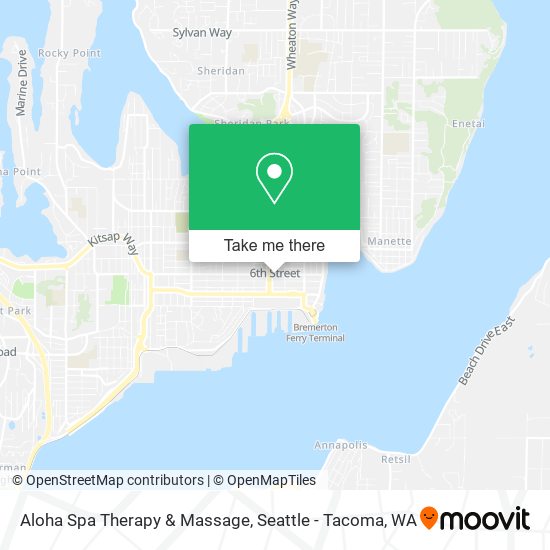 Aloha Spa Therapy & Massage map