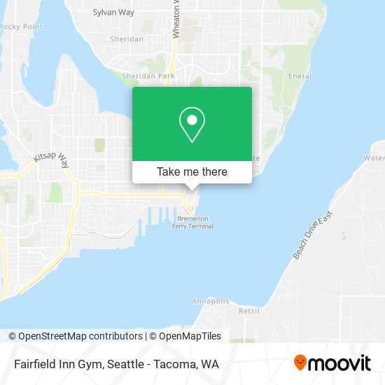 Mapa de Fairfield Inn Gym
