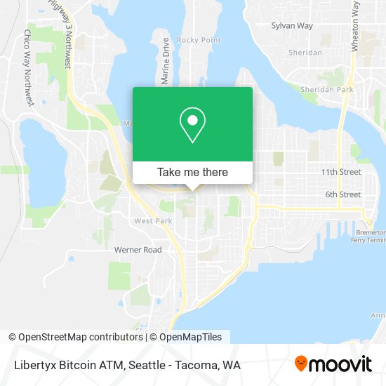 Libertyx Bitcoin ATM map