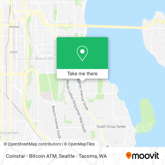 Coinstar - Bitcoin ATM map