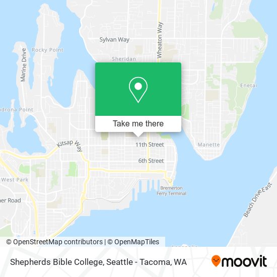 Shepherds Bible College map
