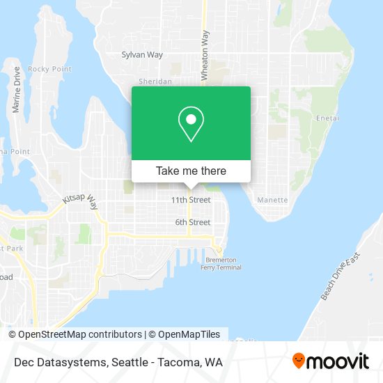 Dec Datasystems map