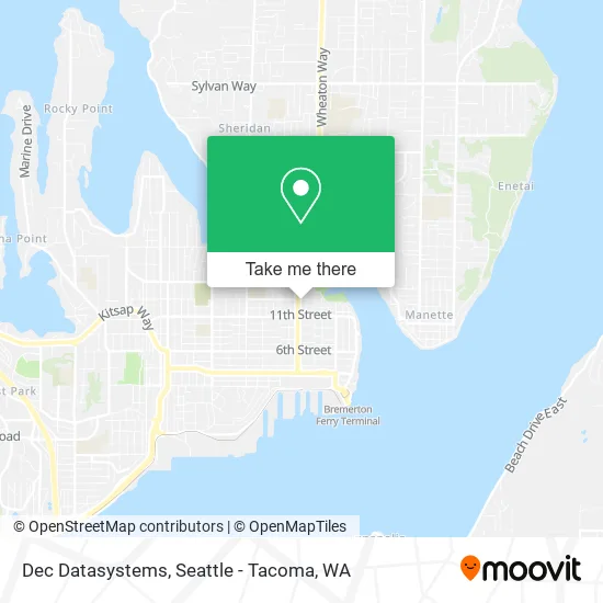 Dec Datasystems map
