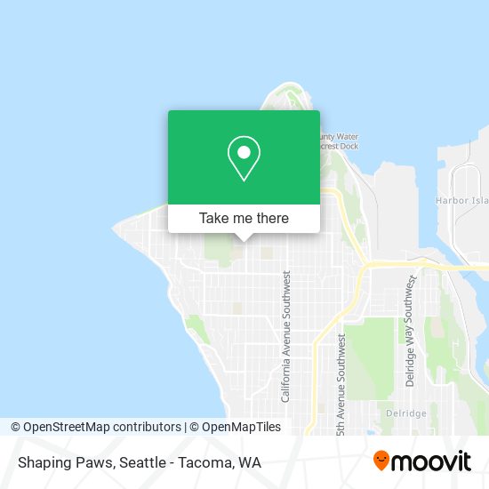Mapa de Shaping Paws