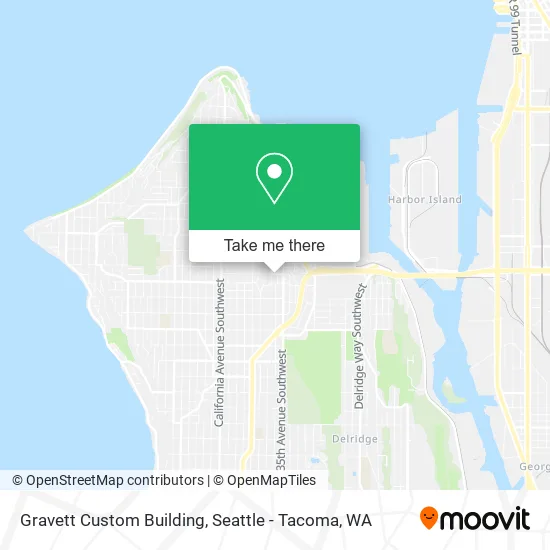 Mapa de Gravett Custom Building