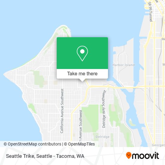 Seattle Trike map