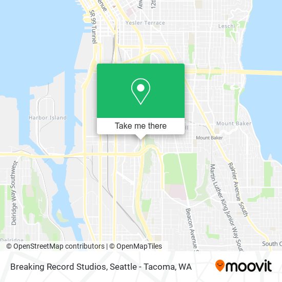 Breaking Record Studios map